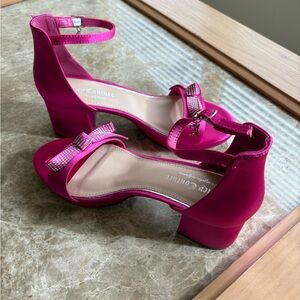 Juicy Couture Fuchsia Heeled Sandals